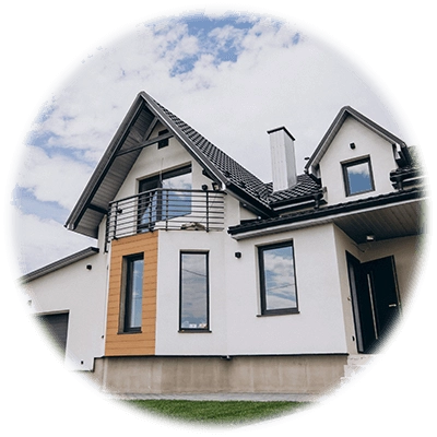 Family with New Home